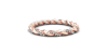Alliance tour complet en or rose