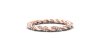 Alliance tour complet en or rose