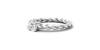solitaire diamant simple en or blanc