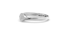solitaire diamant en or blanc