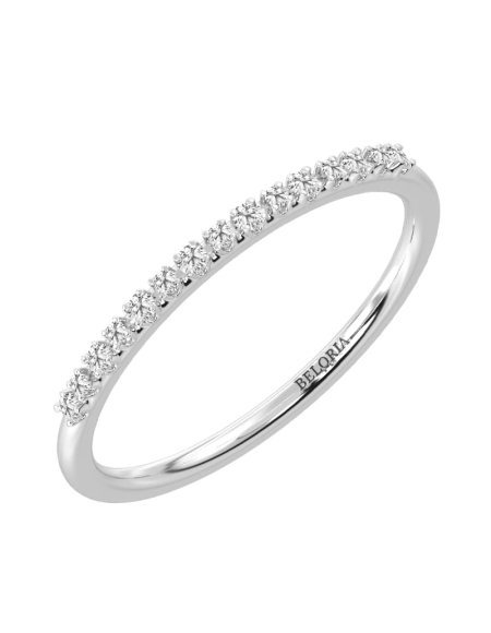 Alliance demi-tour diamants 2