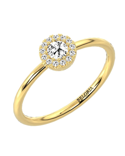Bague en or jaune 18carats et diamants
