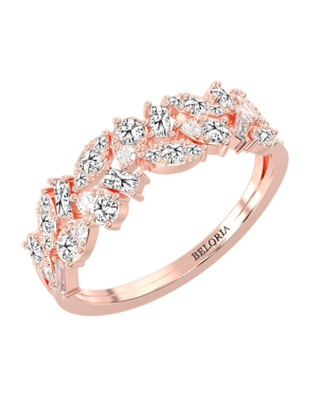 Bague imposante diamants 2