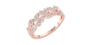 Bague imposante diamants