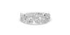 Bague imposante diamants