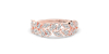Bague imposante diamants