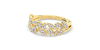 Bague imposante diamants