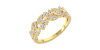 Bague imposante diamants