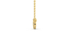 collier jaune en or blanc 18k