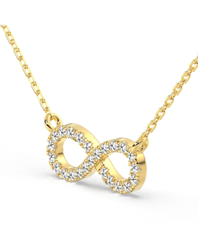 collier jaune en or blanc 18k