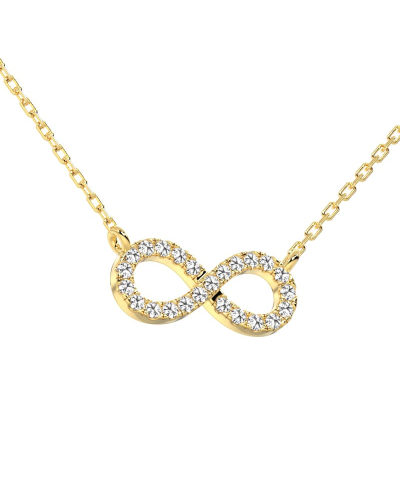 collier jaune en or blanc 18k