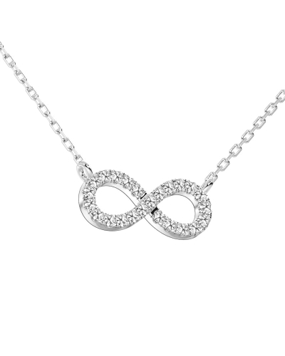 collier rond en or blanc 18k