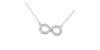 collier rond en or blanc 18k
