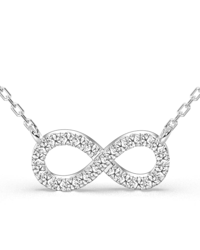 collier rond en or blanc 18k