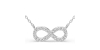collier rond en or blanc 18k