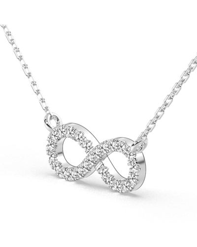 collier rond en or blanc 18k