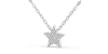 collier étoile en or 18k
