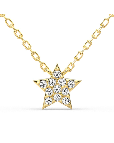 collier étoile en or 18k