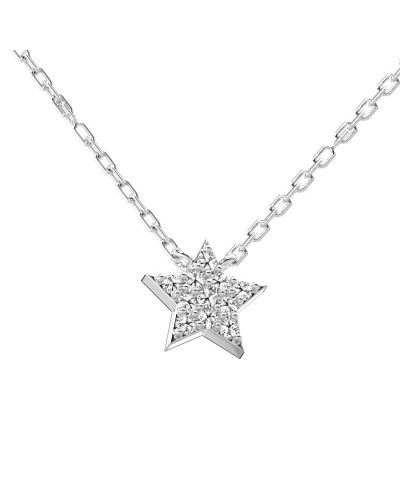 collier étoile en or 18k