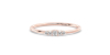 solitaire en or rose