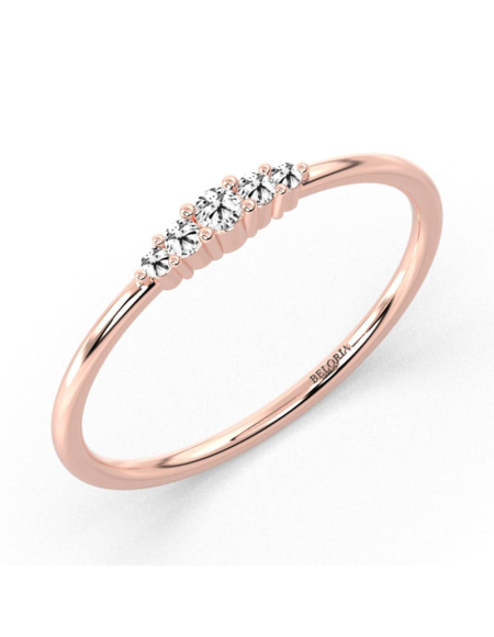 solitaire en or blanc 2