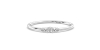 solitaire en or blanc