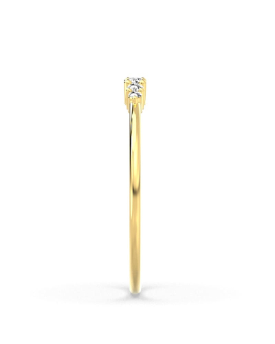 solitaire en or jaune