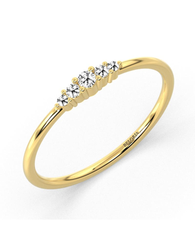 solitaire en or jaune