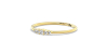 solitaire en or jaune