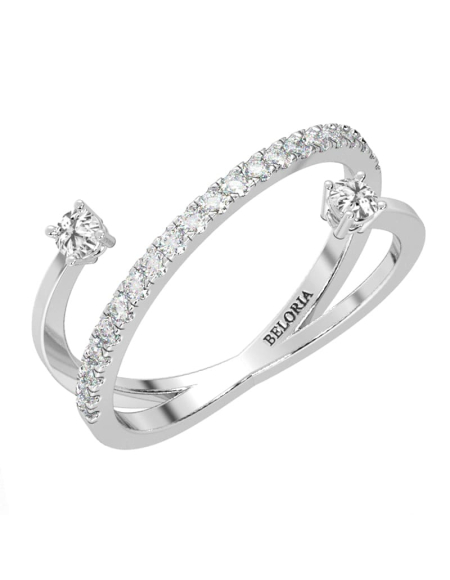 Bague toi et moi diamants 2