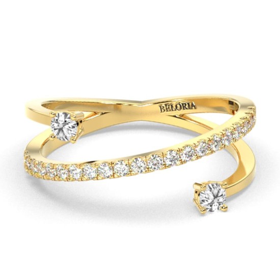 Bague toi et moi diamants