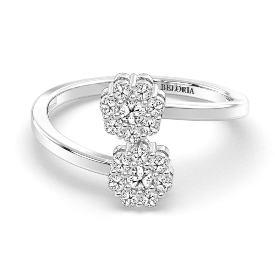 Bague toi et moi diamants