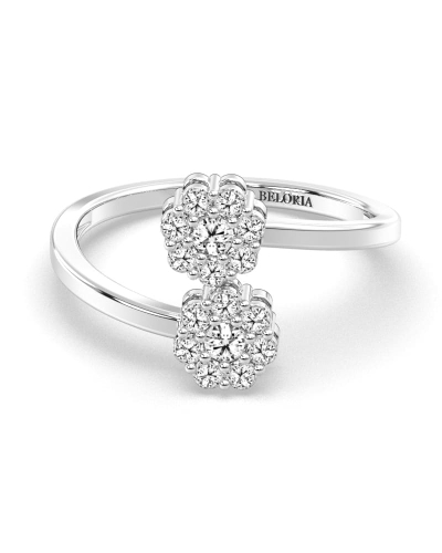 Bague toi et moi diamants