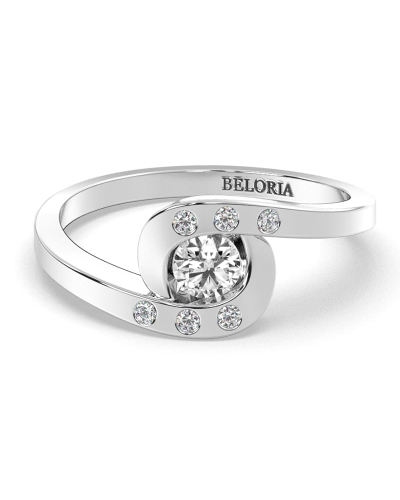 solitaire diamant accompagne