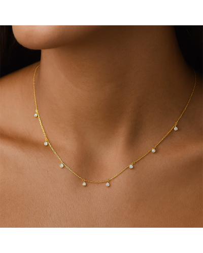 collier diamants