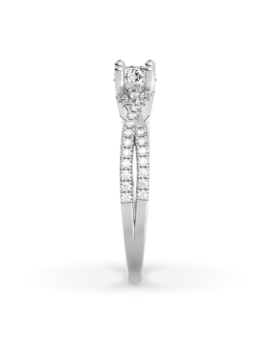 solitaire diamant accompagne