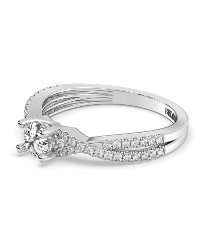 solitaire diamant accompagne
