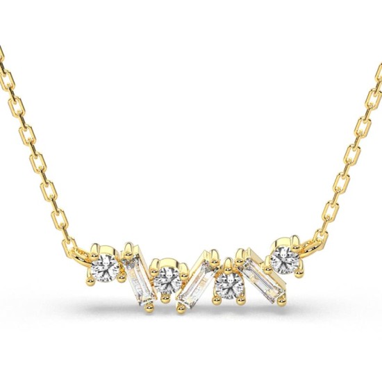 collier 7 diamants