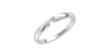 Bague diamant rond or blanc