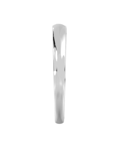 Bague diamant rond or blanc