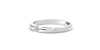 Bague diamant rond or blanc