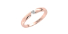 Bague diamant rond or jaune