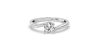 solitaire diamant accompagne