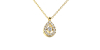 collier diamants poire