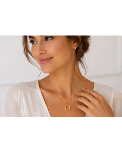 Collier Éléna Or Jaune 18 Carats et Diamants