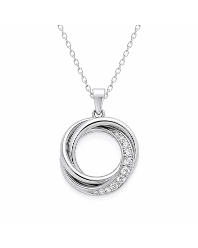 Collier Éléna Or Blanc 18 Carats et Diamants