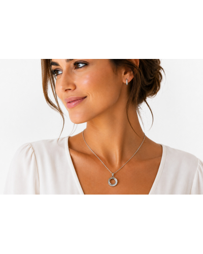 Collier Éléna Or Blanc 18 Carats et Diamants