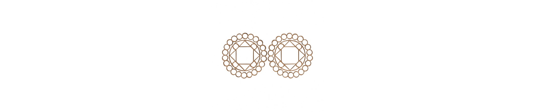 Boucles d'Oreilles Halo - Maison Beloria